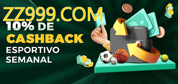 10% de bônus de cashback na ZZ999.COM