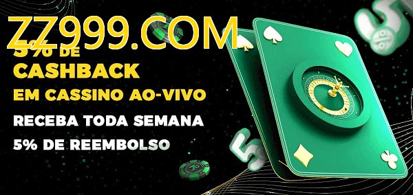 Promoções do cassino ao Vivo ZZ999.COM